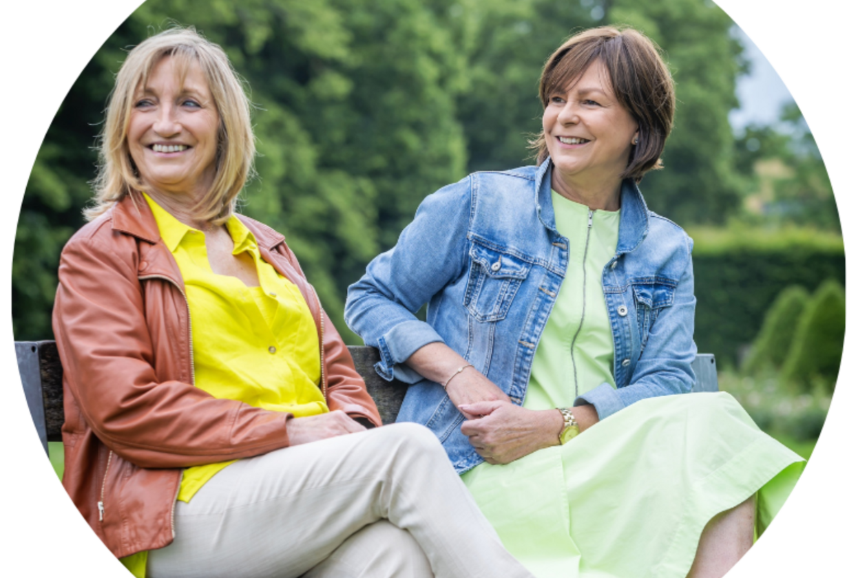 Vrouwen op de bank